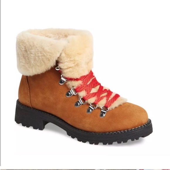 J Crew Nordic Boots in Pecan Glaze Sz 9 - Picture 3 of 10